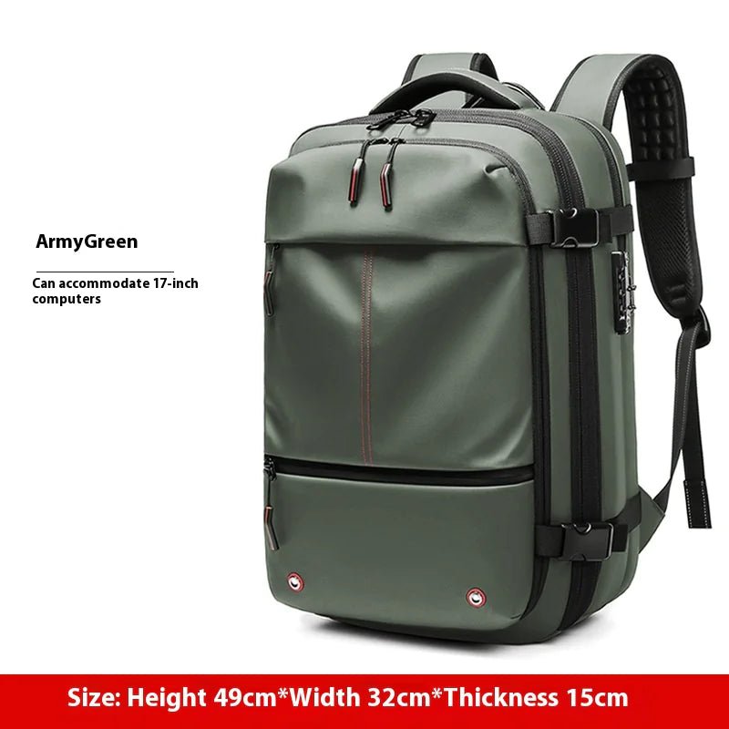 Vacuum Compression Large - capacity Backpack - BOUTIQUEAMINESHOP.onlin