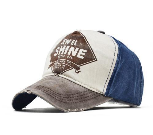 Washed cotton baseball cap Washed letters baseball cap - BOUTIQUEAMINESHOP.onlin