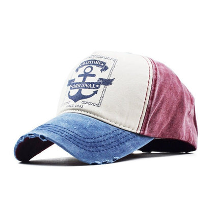 Washed cotton baseball cap Washed letters baseball cap - BOUTIQUEAMINESHOP.onlin