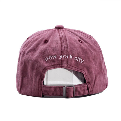 Washed cotton three - dimensional cap - BOUTIQUEAMINESHOP.onlin