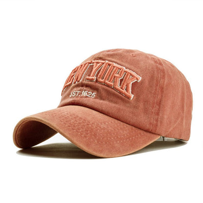 Washed cotton three - dimensional cap - BOUTIQUEAMINESHOP.onlin
