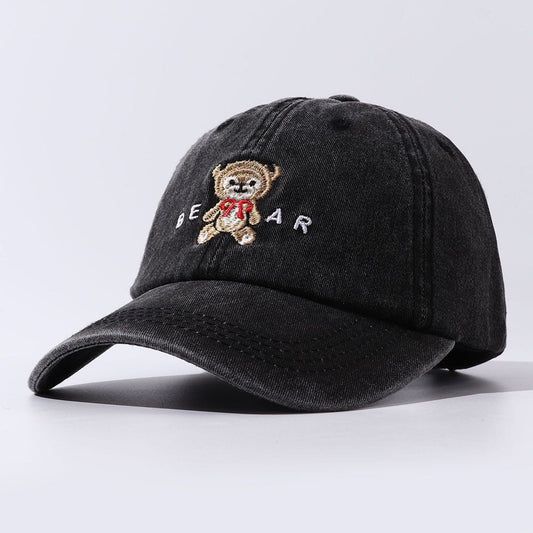 Women Cartoon Teddy Bear Embroidery Dad Hats - BOUTIQUEAMINESHOP.onlin